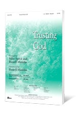 Trusting God SATB choral sheet music cover